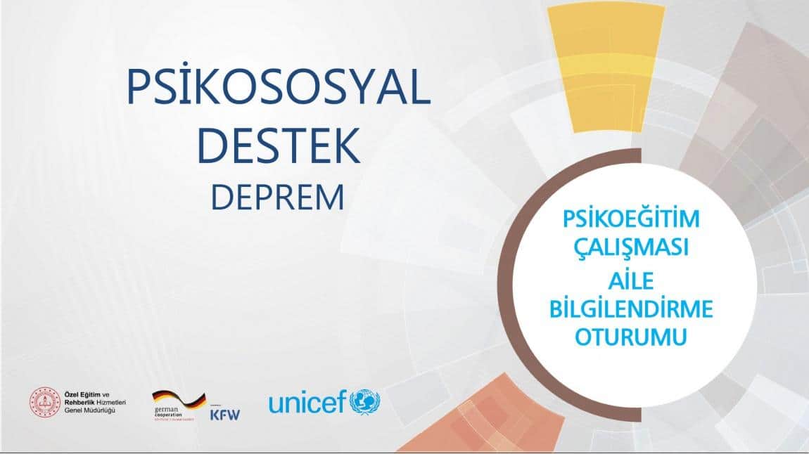 Deprem Aile Bilgilendirme Sunumu